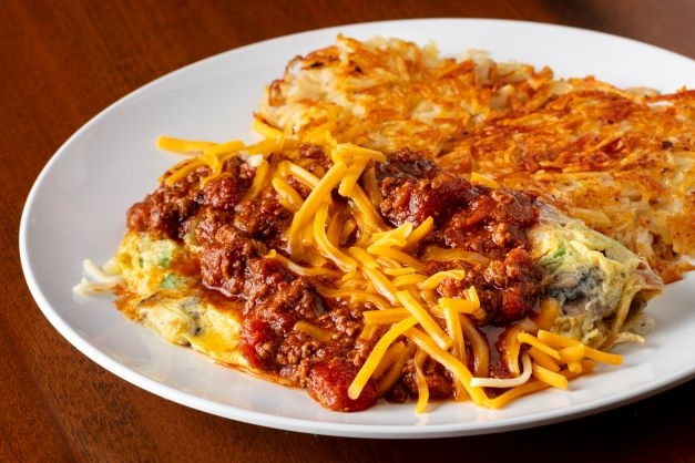 Order House Omelete food online from Off Street Cafe store, Cerritos on bringmethat.com