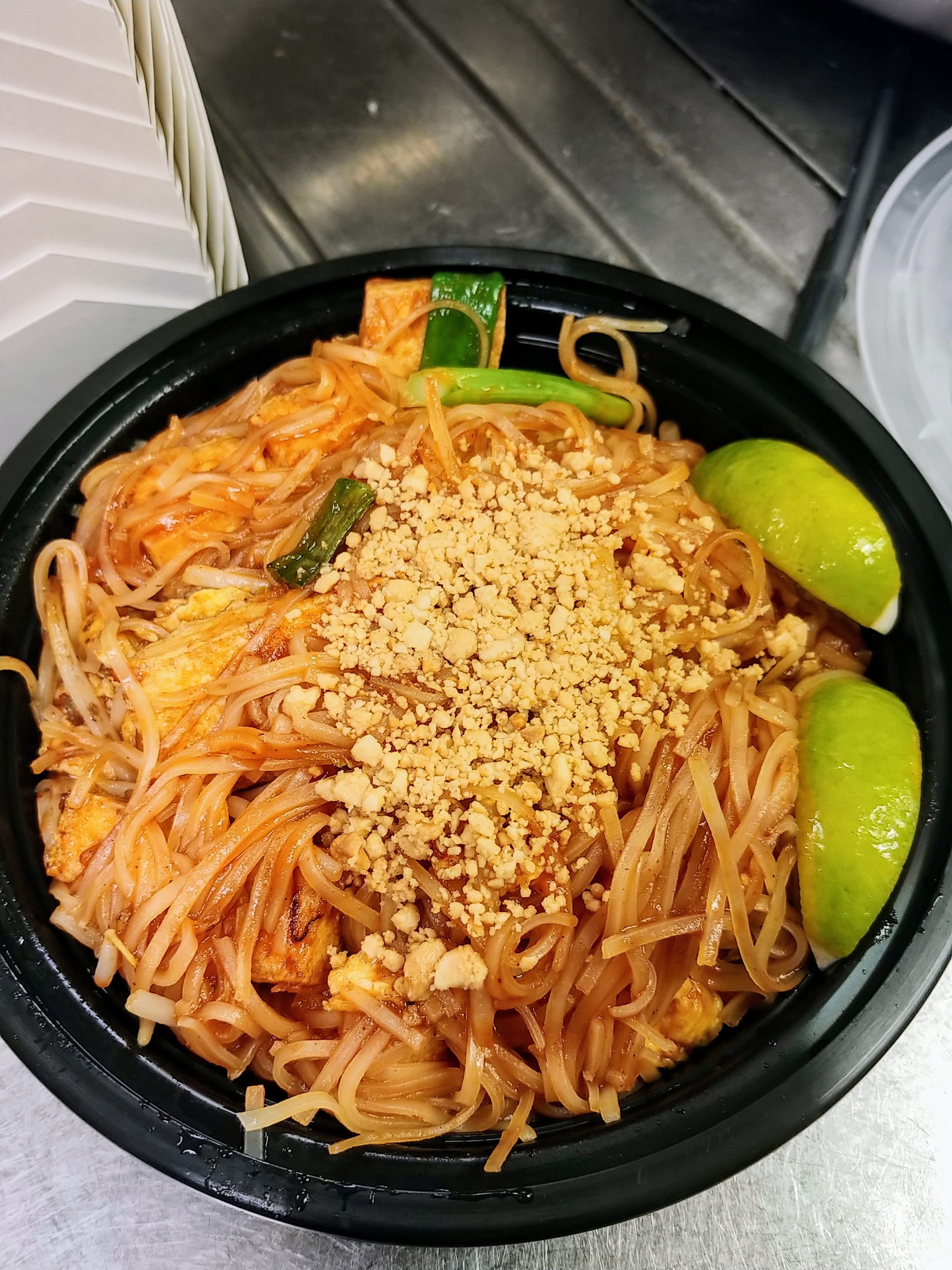 Order Chicken Pad Thai food online from House of Hunan store, Chicago on bringmethat.com
