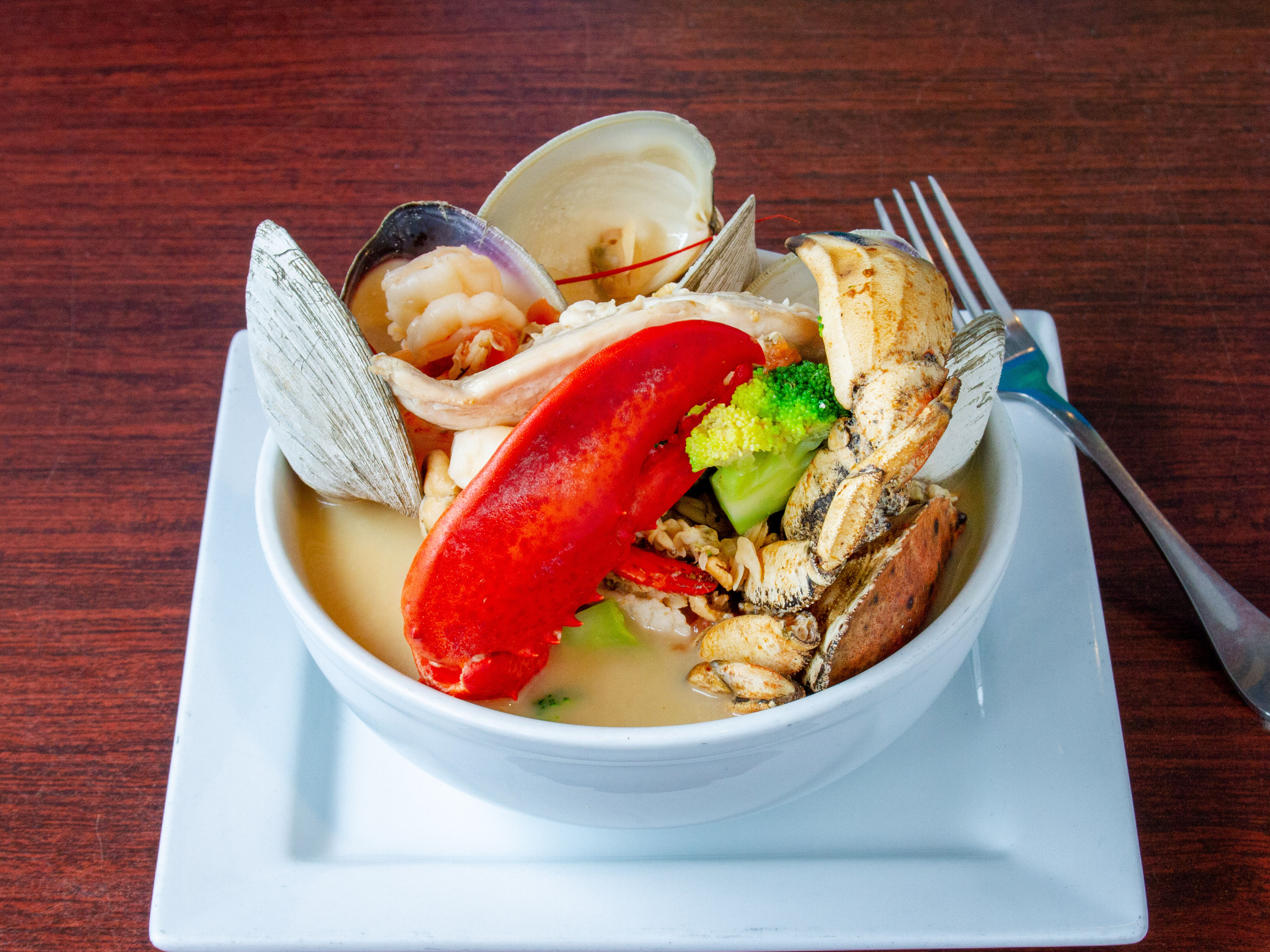 Order Seafood Soup food online from El Palmar Restaurant store, Boston on bringmethat.com