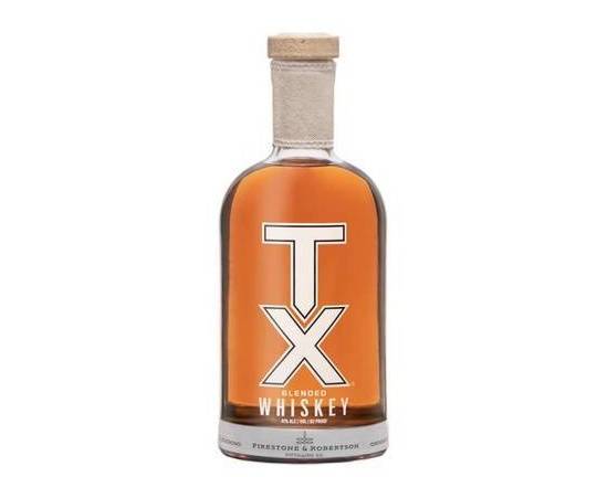 Order TX Blend, 750mL whiskey (41.0% ABV) food online from Cold Spring Liquor store, Liberty Hill on bringmethat.com