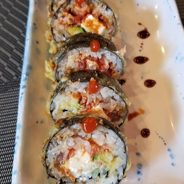Order Vegas Roll food online from Ichiban Sushi & Bar store, Canyon Country on bringmethat.com