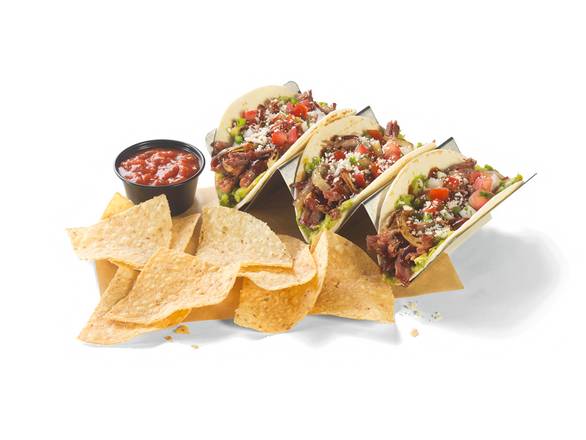 Order Brisket Street Tacos food online from Wings 101 store, Peachtree Corners on bringmethat.com