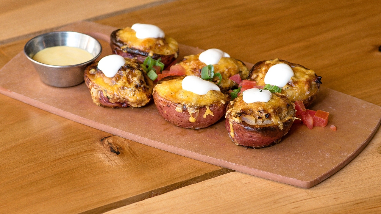 Order Potato Skins food online from Homeslice Chicago store, Chicago on bringmethat.com