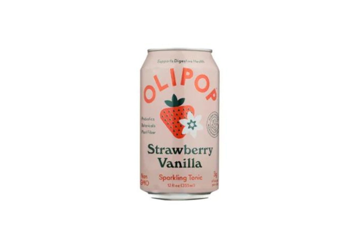Order Olipop Strawberry Vanilla food online from Lemonade store, Burbank on bringmethat.com