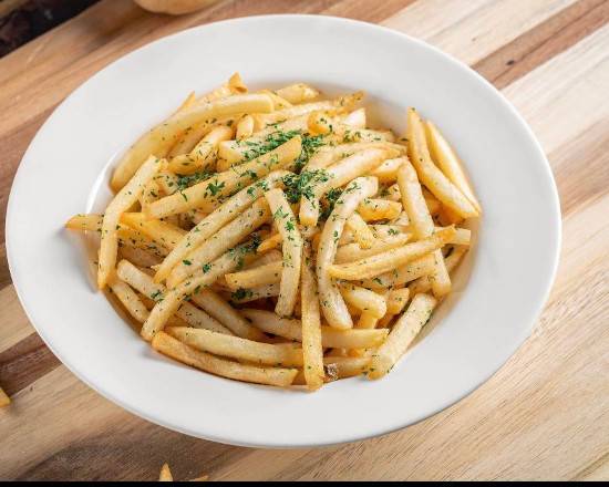 Order Garlic Fries food online from Shooting Star Cafe store, Oakland on bringmethat.com