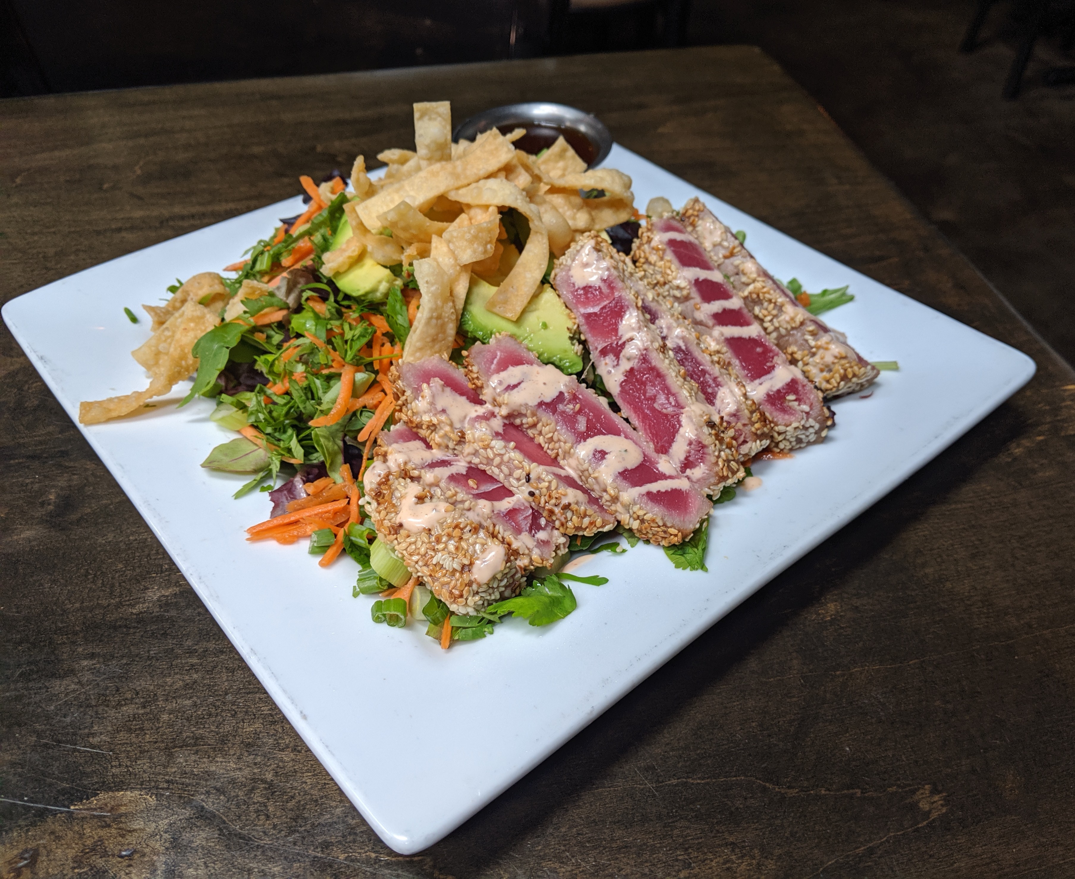 Order Seared Ahi Salad food online from Sd Taproom store, San Diego on bringmethat.com