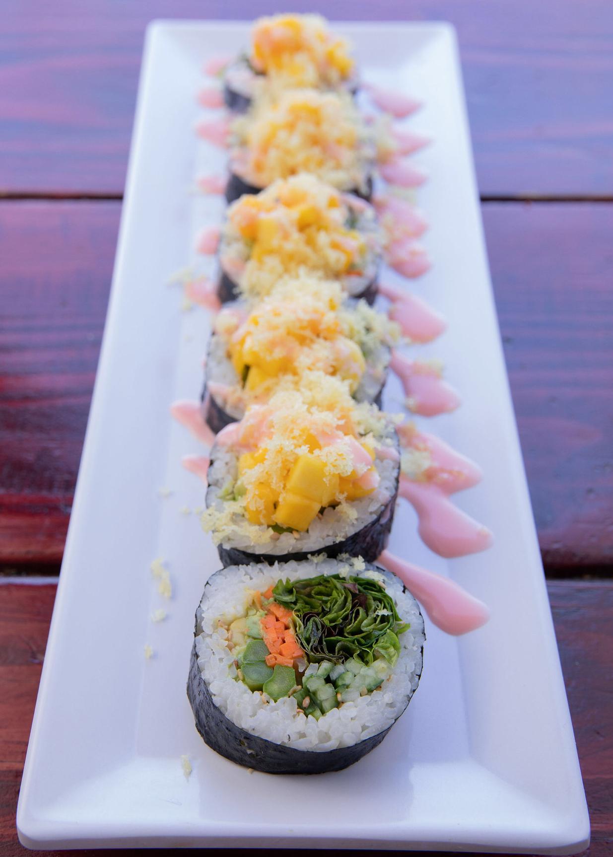Order Yummy Roll food online from Meshuga 4 Sushi - W. Pico Blvd. store, Los Angeles on bringmethat.com