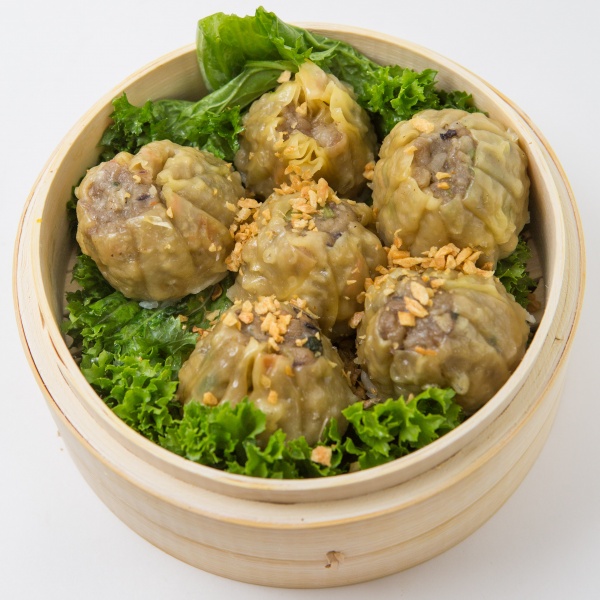 Order A14. Steamed Pork Dumpling food online from Dokbua Thai Kitchen store, Brookline on bringmethat.com