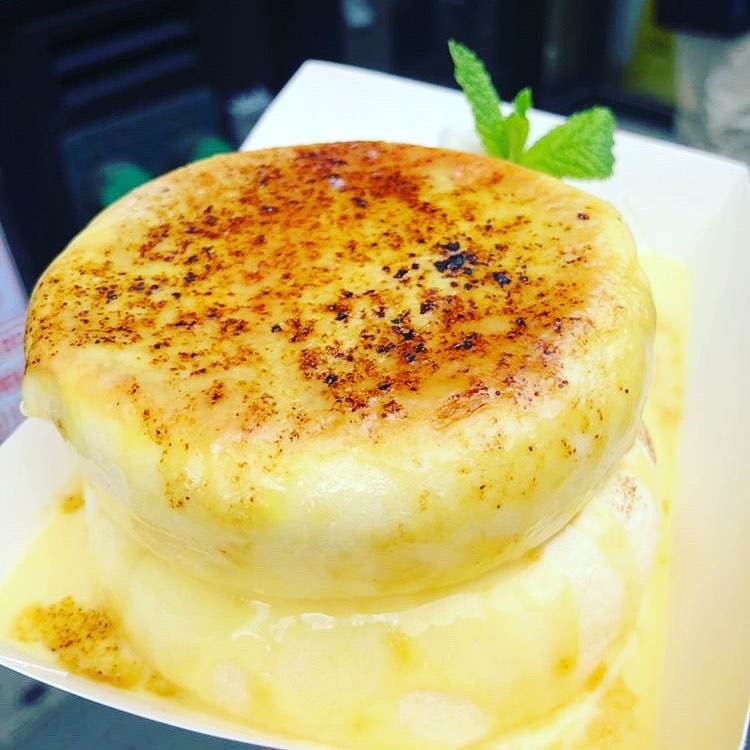 Order Creme Brulee souffle  food online from Eggcellent Souffle Pancake store, New York on bringmethat.com