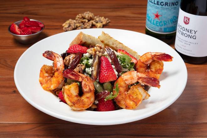 Order Strawberry-Date Salad food online from Panini Kabob Grill store, Newport Beach on bringmethat.com