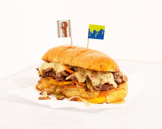 Order Roasted Pepper Cheesesteak food online from Philly Fresh Cheesesteaks store, Modesto on bringmethat.com