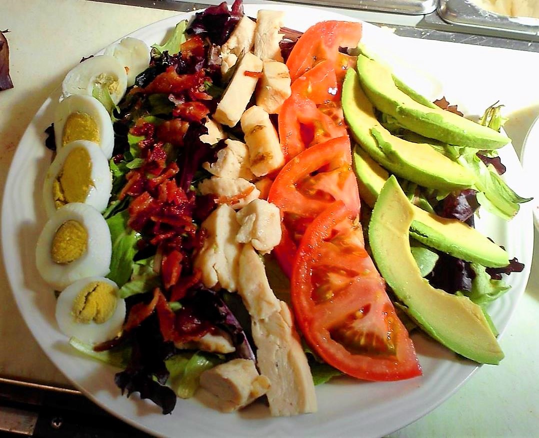 Order Cobb Salad food online from Maxfield's House Of Caffeine store, San Francisco on bringmethat.com