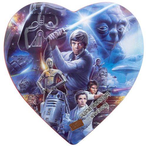 Order Star Wars Valentine's Heart Tin - 3.38 OZ food online from Walgreens store, Walkertown on bringmethat.com