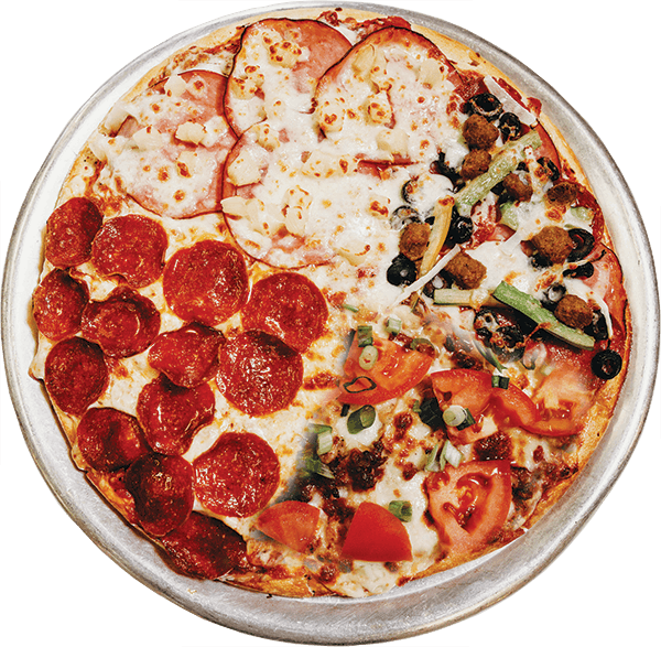 Order Full House Pizza - Jumbo 16'' (12 Slices) food online from Pier 49 Pizza store, American Fork on bringmethat.com