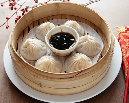 Order 6. Steamed Soup Buns food online from Peter Chang store, Glen Allen on bringmethat.com