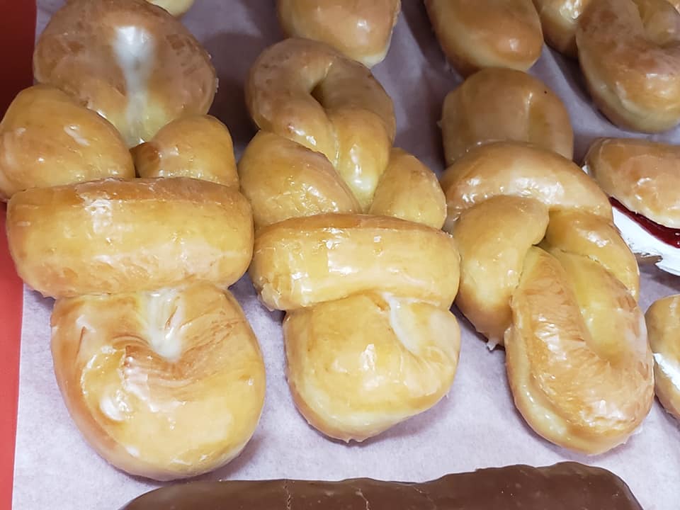 Order Glazed Twist food online from New England Homemade Donuts Fall River store, Fall River on bringmethat.com