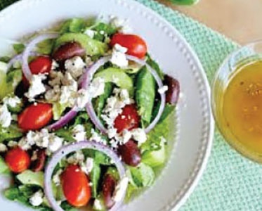 Order Greek Salad food online from Shawarma House store, Los Angeles on bringmethat.com