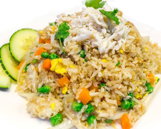 Order Fried Rice with Crab Meat food online from Thai chili cuisine store, Santa Clara on bringmethat.com