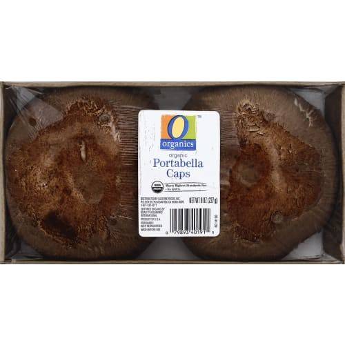 Order O Organics · Portabella Caps (8 oz) food online from Carrs Express store, Wasilla on bringmethat.com