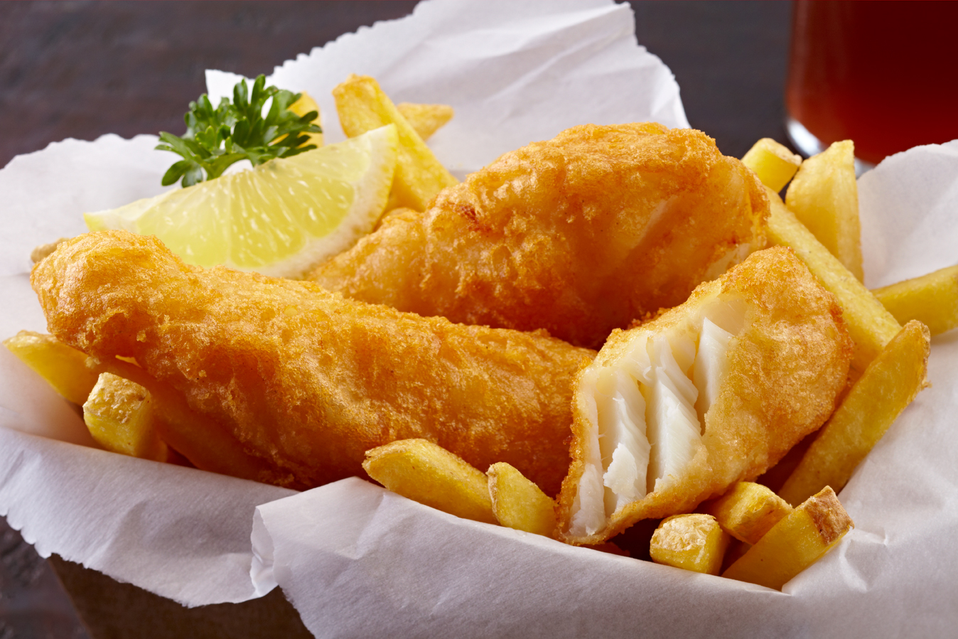 Order Fish & Chips food online from Jackson Hole store, Englewood on bringmethat.com