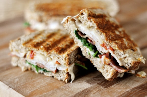 Order Turkey Club Panini (Lunch only) food online from Salvatore Italian Grill store, Warren on bringmethat.com