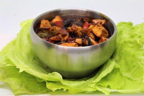 Order CHICKEN LETTUCE WRAPS food online from First Break Sports Bar store, Sterling on bringmethat.com
