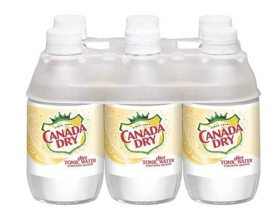 Order Canada Dry Diet Tonic, 6pk 10oz mixer food online from Cold Spring Liquor store, Liberty Hill on bringmethat.com