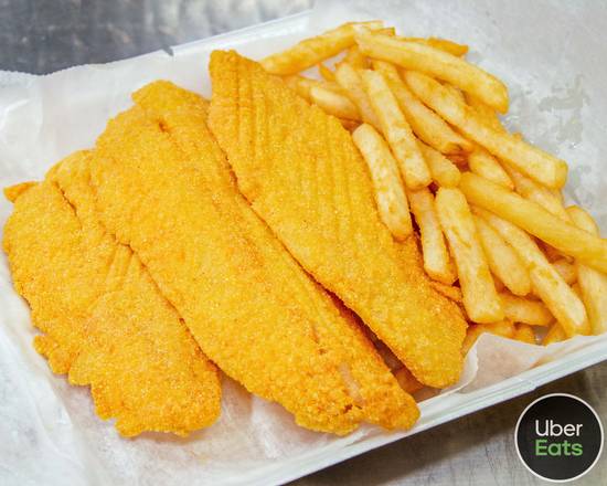 Order Catfish Fillets Dinner food online from Twins Chicken & Seafood store, Kankakee on bringmethat.com