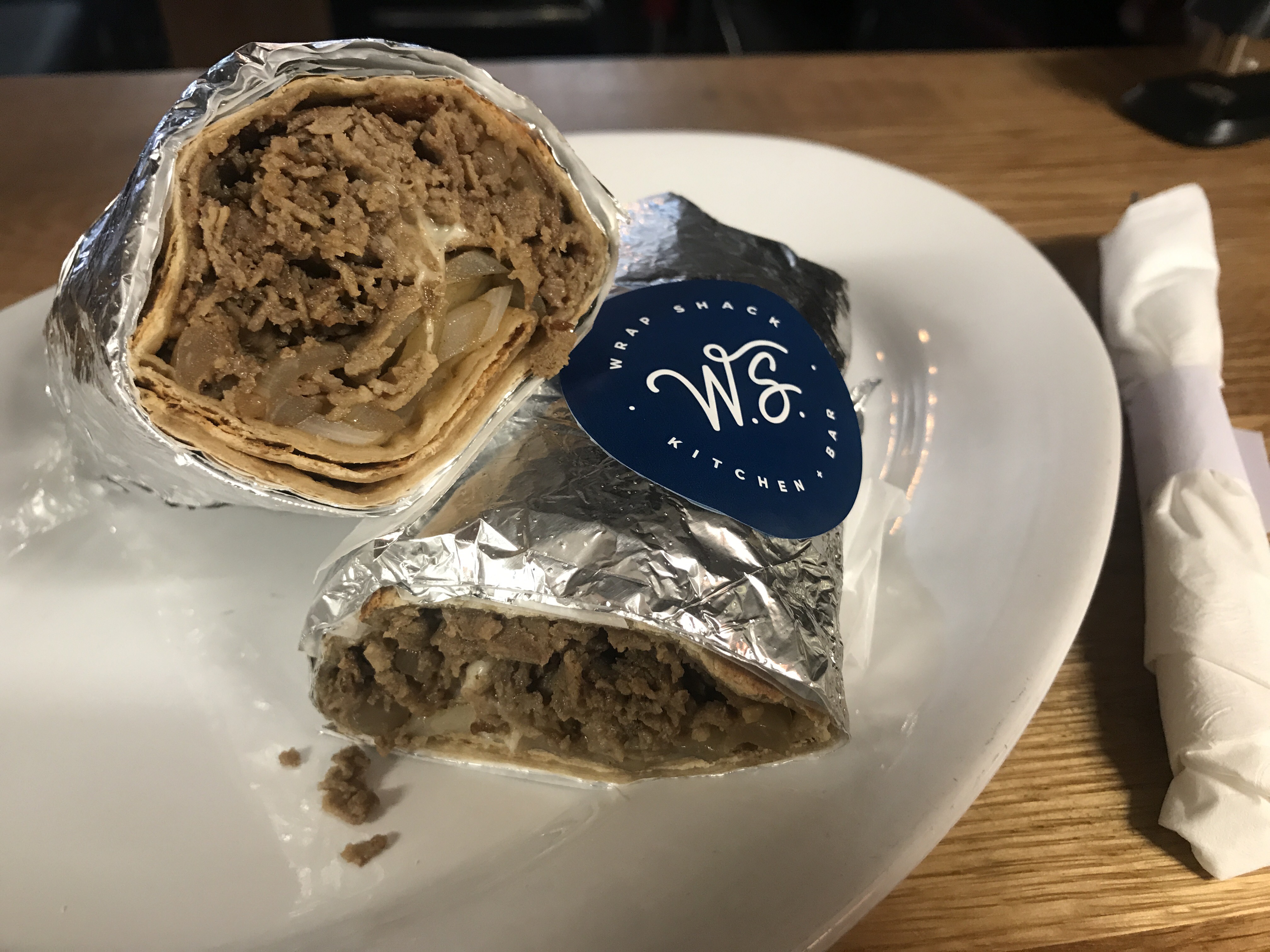 Order Philly Cheesesteak Wrap food online from Wrap shack kitchen & bar store, Philadelphia on bringmethat.com