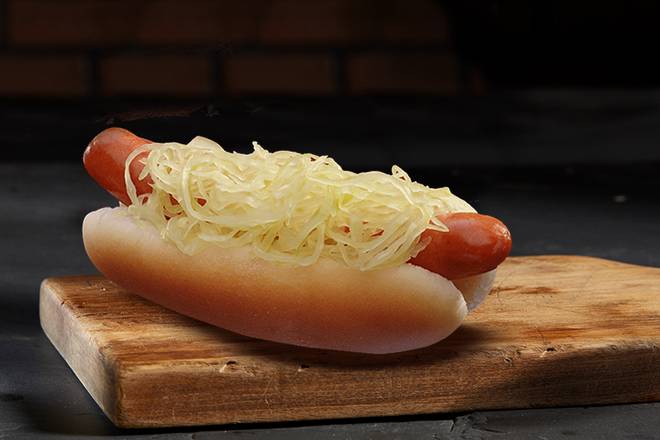 Order Sauerkraut Dog Combo food online from Brusters Ice Cream and Nathans Famous Hot Dogs store, West Chester on bringmethat.com