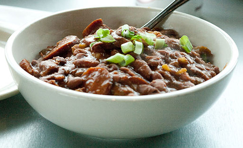 Order Red Beans and Rice Bowl food online from J. Gumbos store, Louisville on bringmethat.com