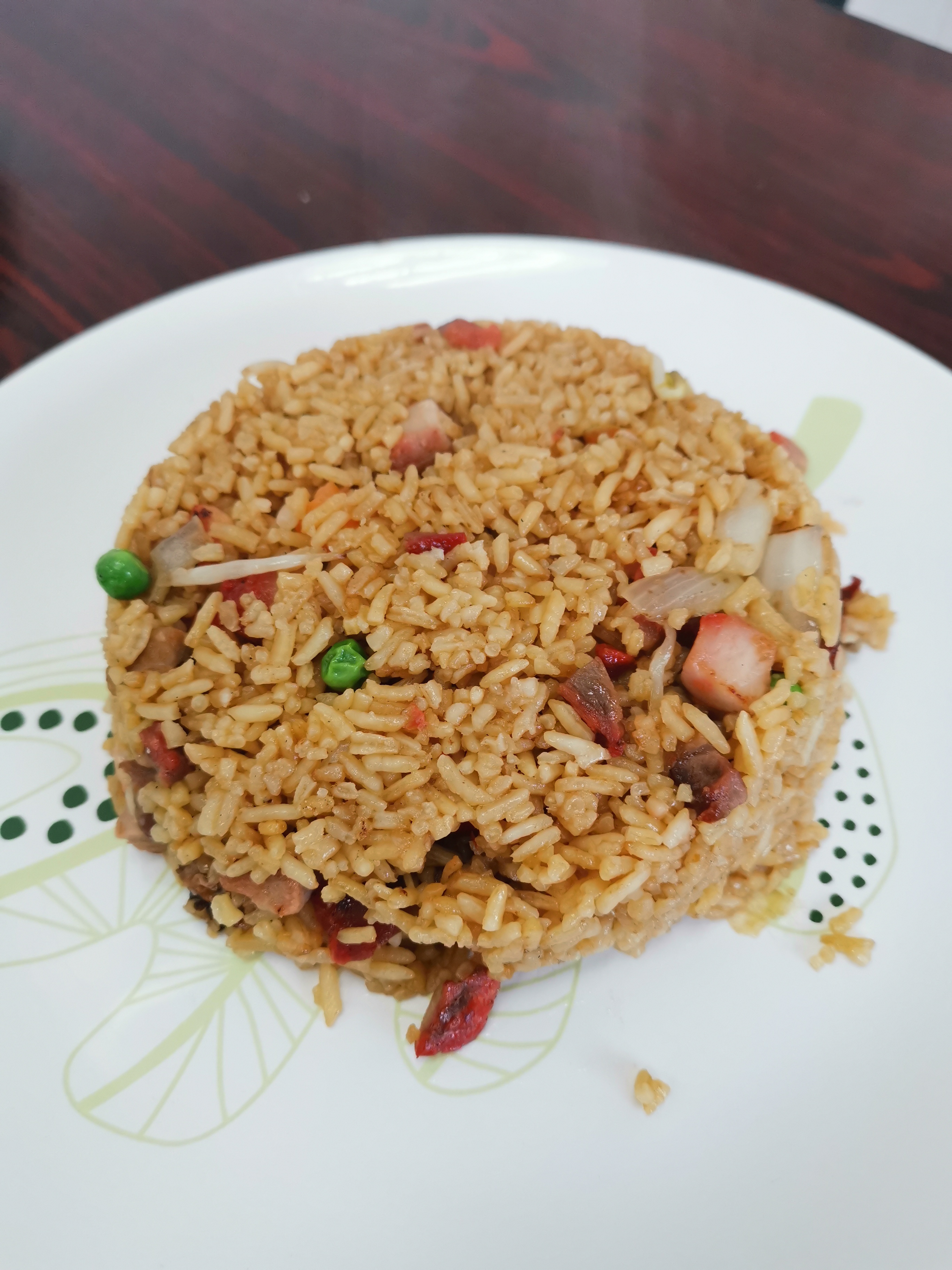 Order 44. Roast Pork Fried Rice food online from China Express store, Baltimore on bringmethat.com