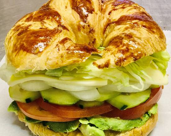 Order Vegetarian Sandwich Croissant food online from Soup Kettle Grille store, Meridian on bringmethat.com