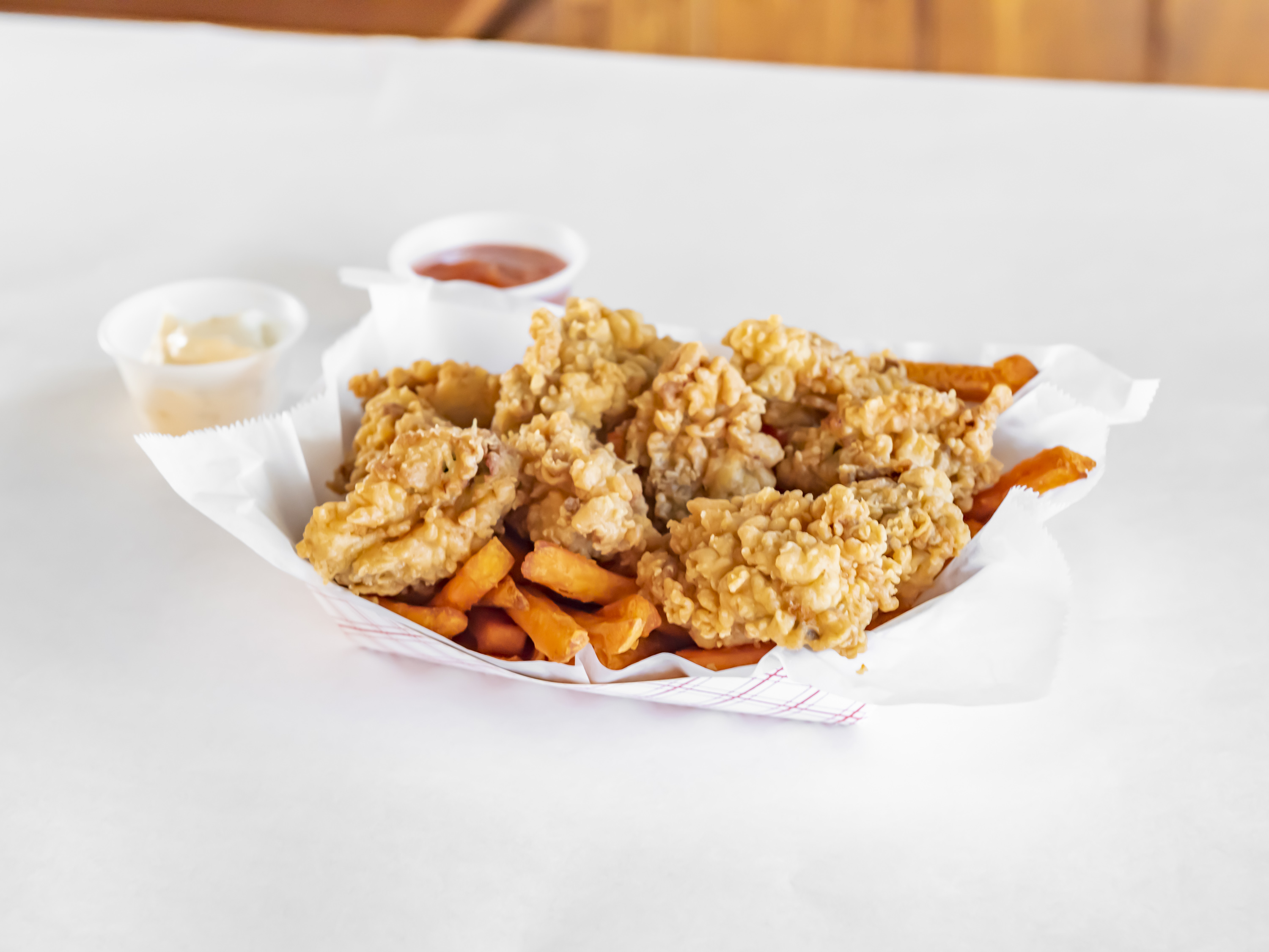 Order   A6. Fried Oysters food online from Pier 11 Boiling Seafood & Bar store, Reynoldsburg on bringmethat.com