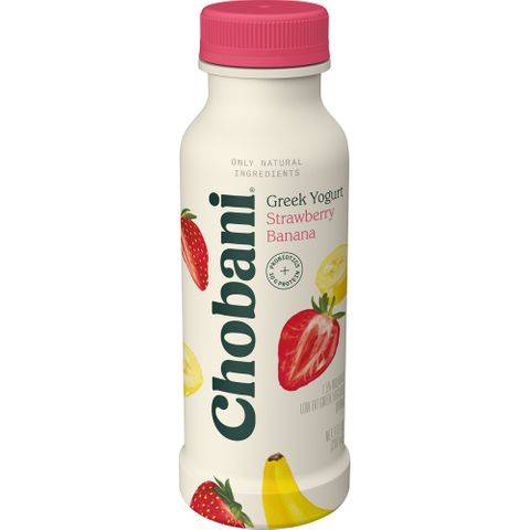 Order Chobani Strawberry Banana Yogurt Drink 7oz food online from 7-Eleven store, Portland on bringmethat.com