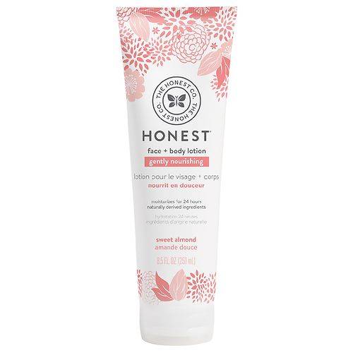 Order Honest Gently Nourishing Sweet Almond Face & Body Lotion - 8.5 oz food online from Walgreens store, Menlo Park on bringmethat.com