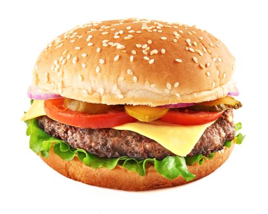 Order Bleu Cheeseburger food online from The Burger Bae store, Anchorage on bringmethat.com