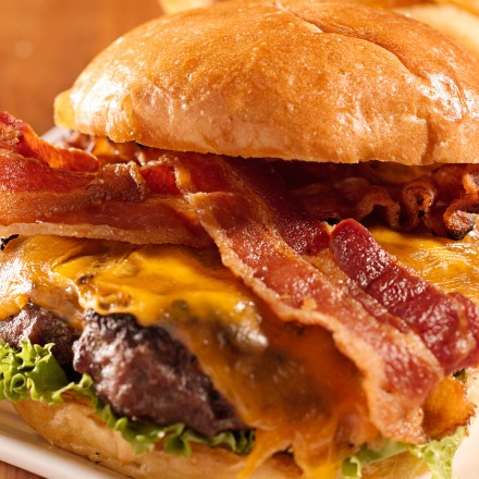 Order Bacon Cheeseburger food online from Crosstown diner store, Bronx on bringmethat.com