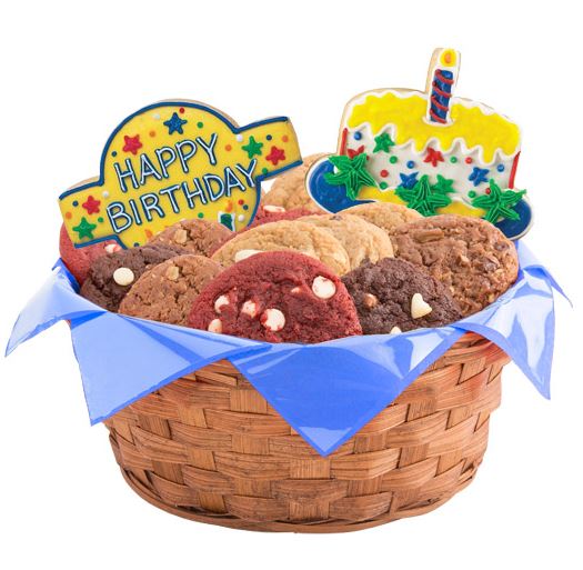 Order W147. Confetti and Candles Primary Basket food online from Cookies By Design store, Glenview on bringmethat.com