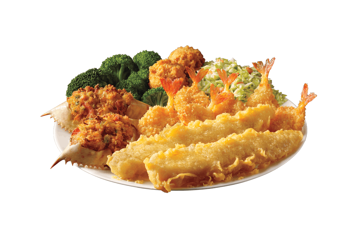 Order Deluxe Seafood Platter food online from Captain D's Seafood store, Forest Park on bringmethat.com