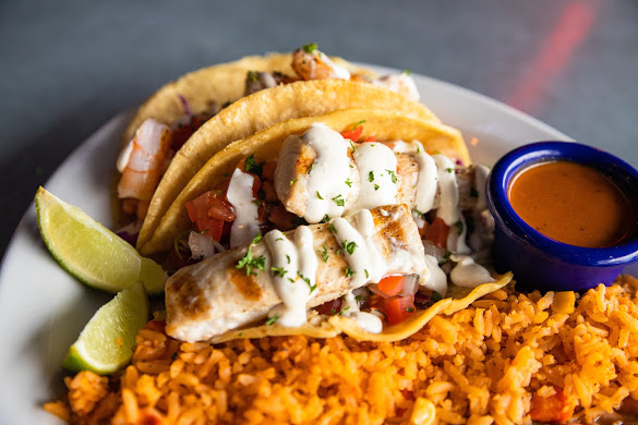 Order Fish Taco Plate food online from Bay Park Fish Company store, San Diego on bringmethat.com
