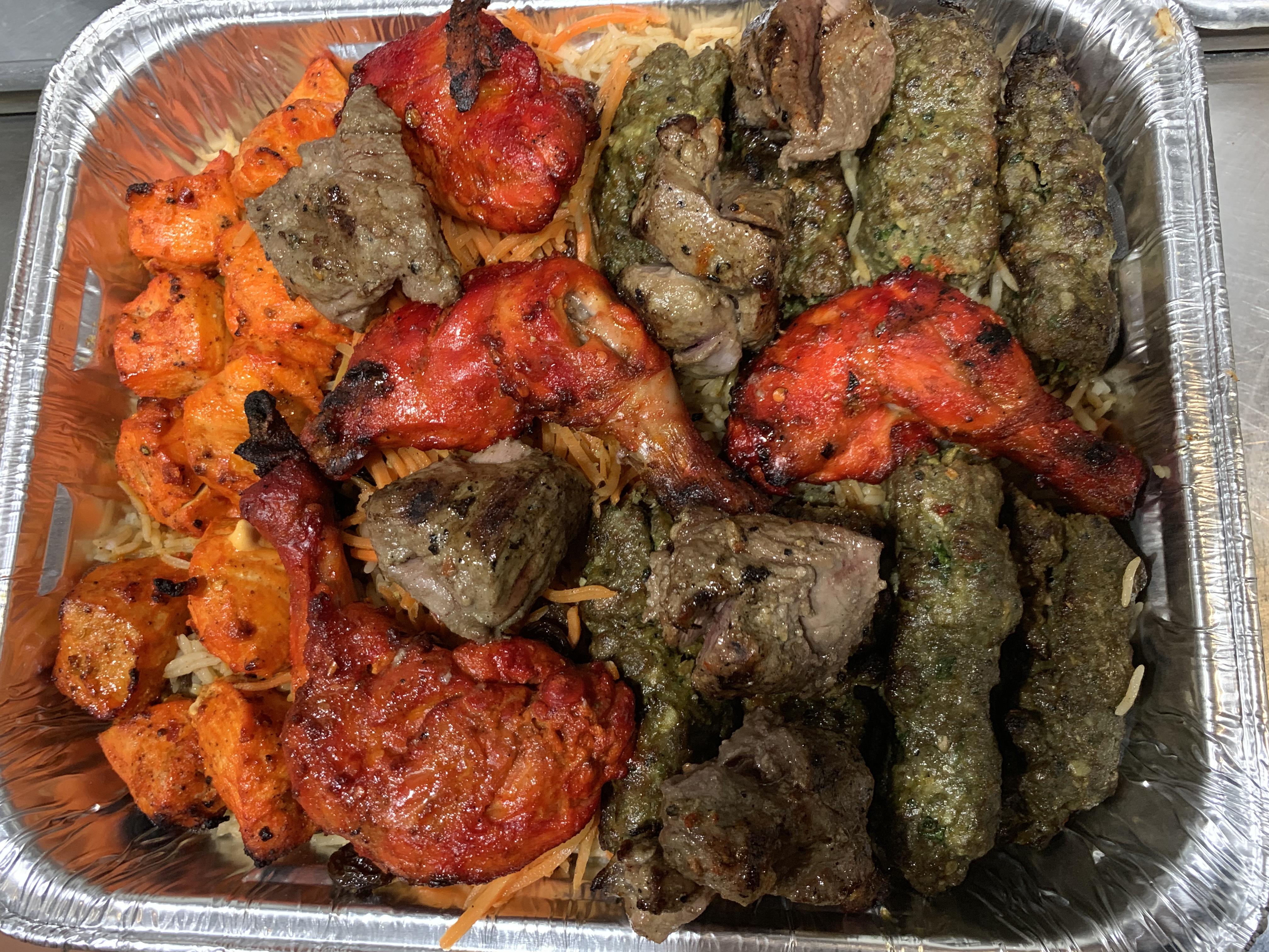 Order Family Platter for 4 food online from The Kabul Fresh Grill store, Baltimore on bringmethat.com