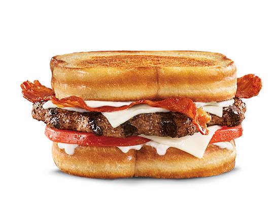 Order Frisco Angus Burger food online from Hardee store, Huntington on bringmethat.com