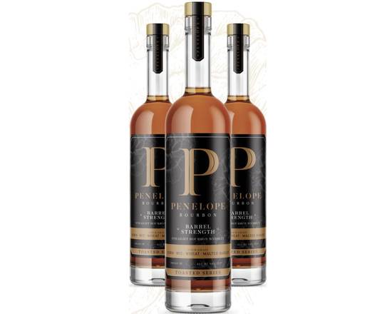 Order Penelope Toated Series, 750mL bourbon (57.5% ABV) food online from Cold Spring Liquor store, Liberty Hill on bringmethat.com