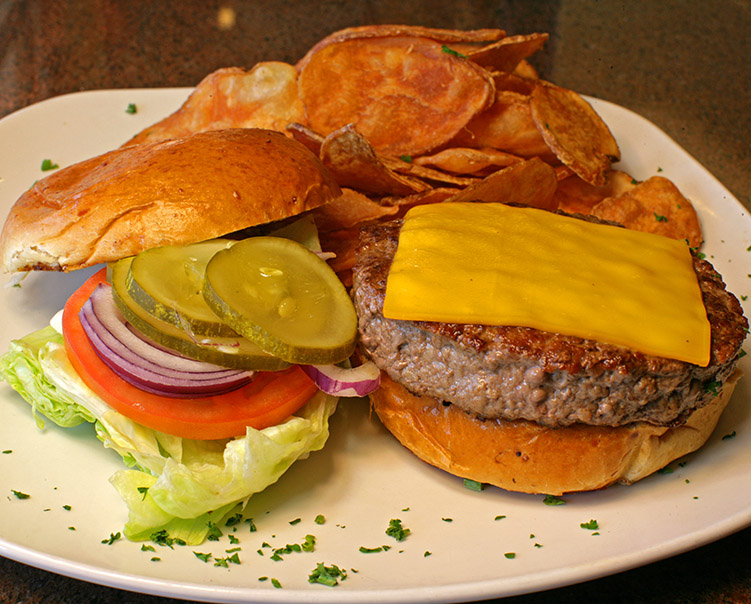 Order Cheeseburger food online from Honey Tree Grille store, Troy on bringmethat.com