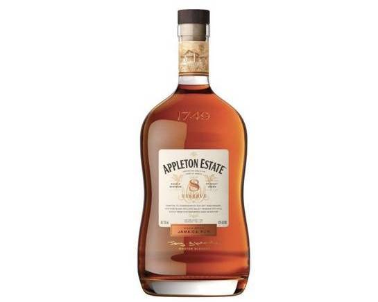 Order Appleton Estate Reserve Blend, 750mL rum (40.0% ABV) food online from Cold Spring Liquor store, Liberty Hill on bringmethat.com