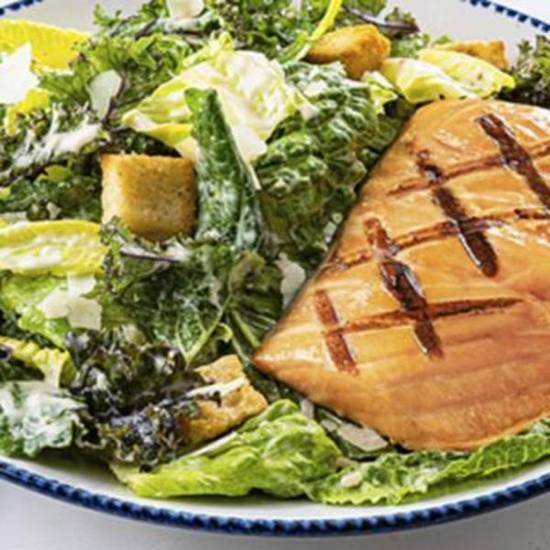 Order Classic Caesar Salad with Grilled Salmon** food online from Red Lobster store, Rocky Mount on bringmethat.com
