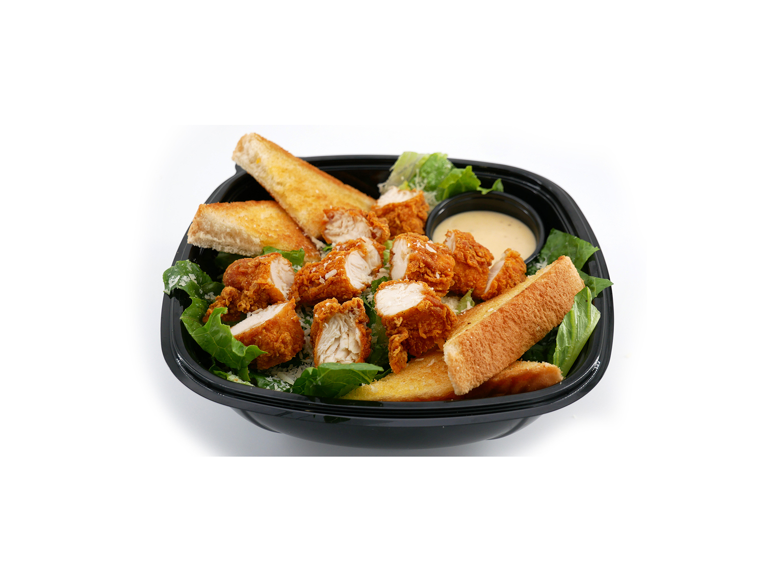 Order Caesar Salad with Hand Breaded Tenders food online from Wing Zone store, Bellmore on bringmethat.com