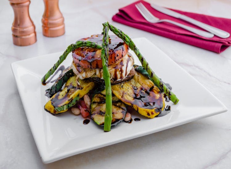 Order Grilled Vegetable Napolean - Appetizer food online from Gian Marco Trattoria store, Millburn on bringmethat.com