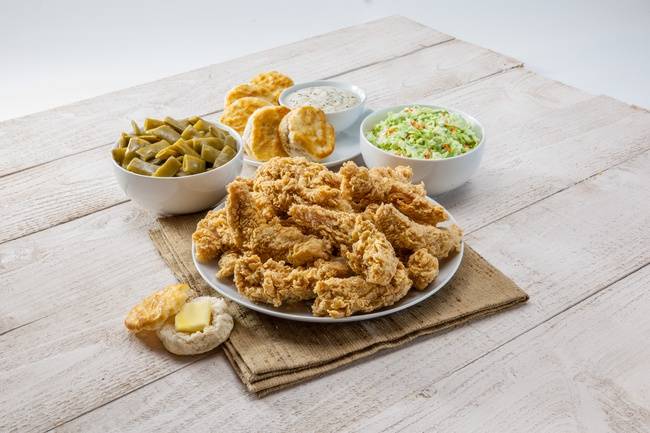 Order 20 Express Tenders with 1 Family Side food online from Chicken Express store, River Oaks on bringmethat.com